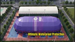 Heavy Duty PVC Coated Tarpaulin Waterproof UV Resistant
