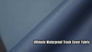 1000D 23*23 850GSM Heavy-duty Plastic 100% Waterproof Pvc Coated Tarpaulin Cover
