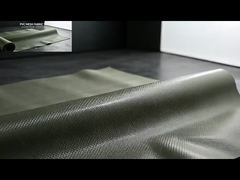 Durable 1000D PVC Mesh Fabric for Premium Luggage Bags